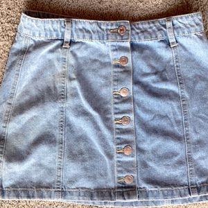Jean skirt